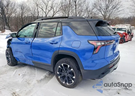 2025 Chevrolet Equinox Rs из США, поврежденный, VIN 3GNAXLEG8SL176167